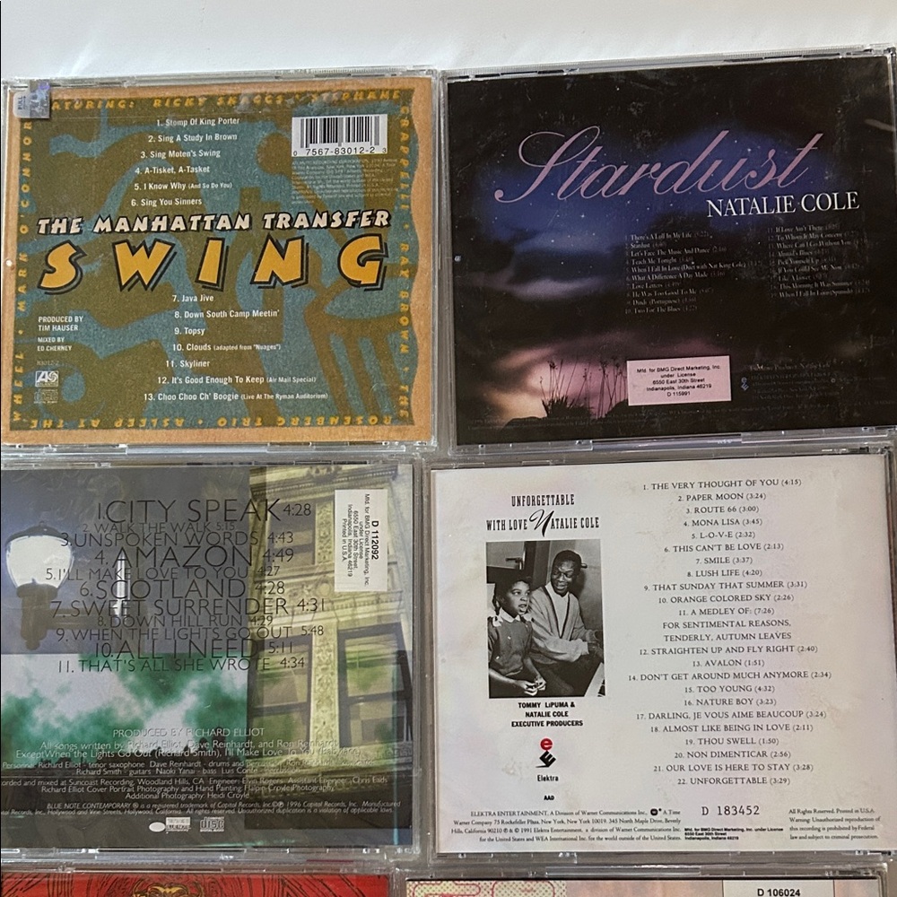 10 Music CDs New in shrink wrap Natalie Cole Seal Santana Manhattan Transfer etc - Picture 4 of 6